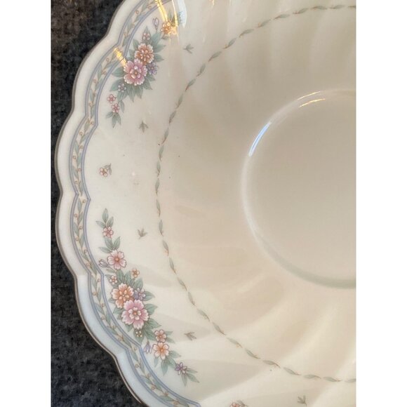 VTG Noritake Knottinghill Saucer Bone China Floral Japan Replacement 4714 NWOT - Picture 3 of 7